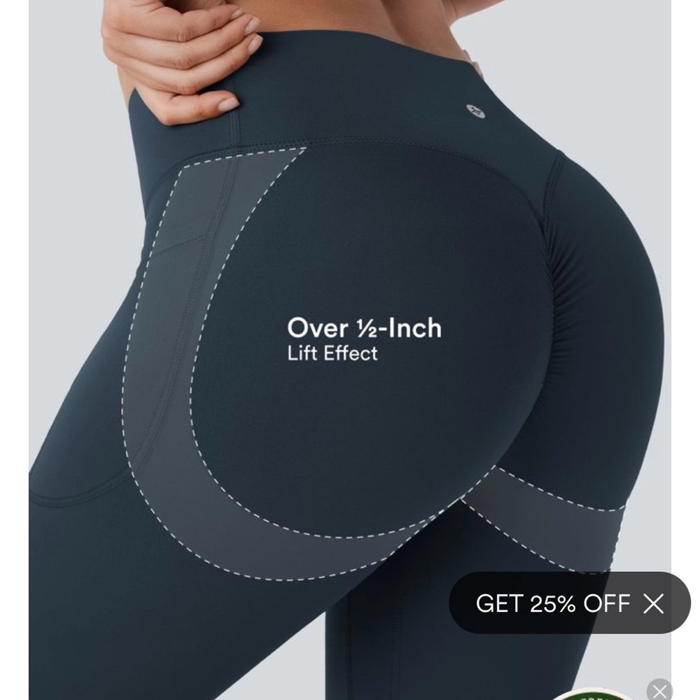 HALARA Ultrasculpt Black Leggings NWT